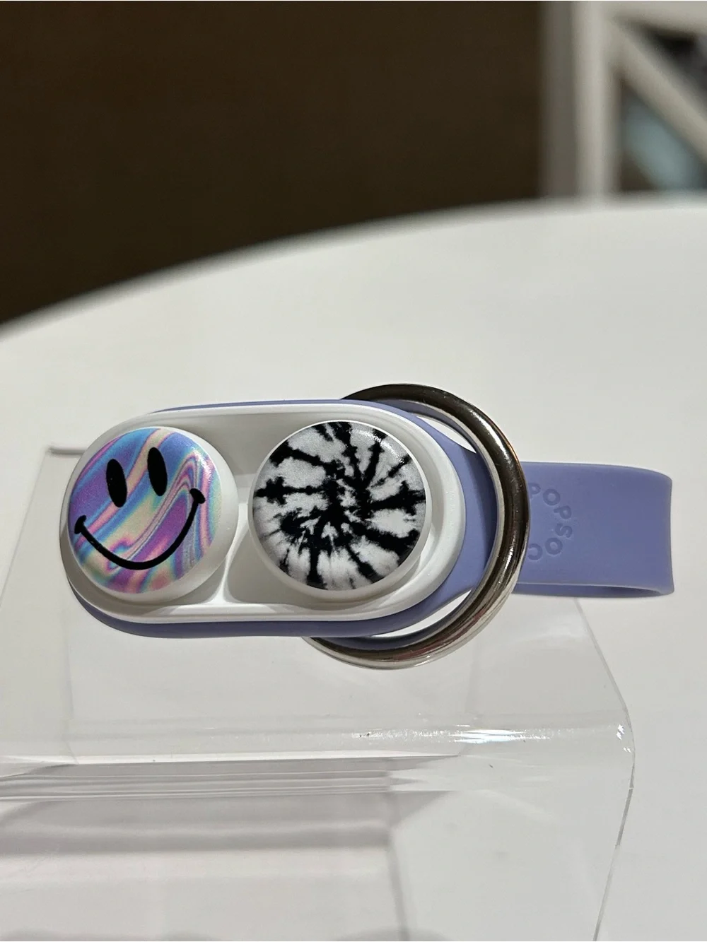 PopSocket PopPuck Startery Pack in Dye DSilicone Keyring Fidget Toy